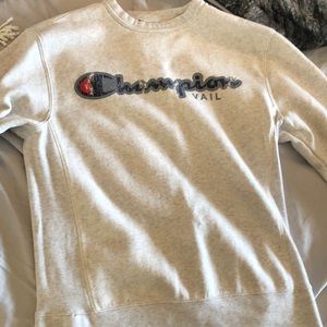 Rare Champion vail long sleeve sweater